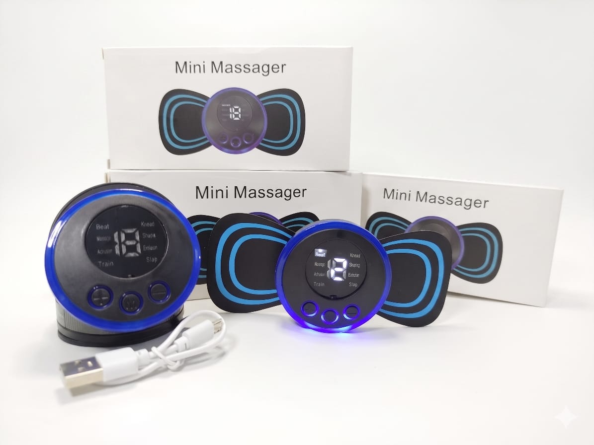 Mini Masajeador electrico portátil recargable
