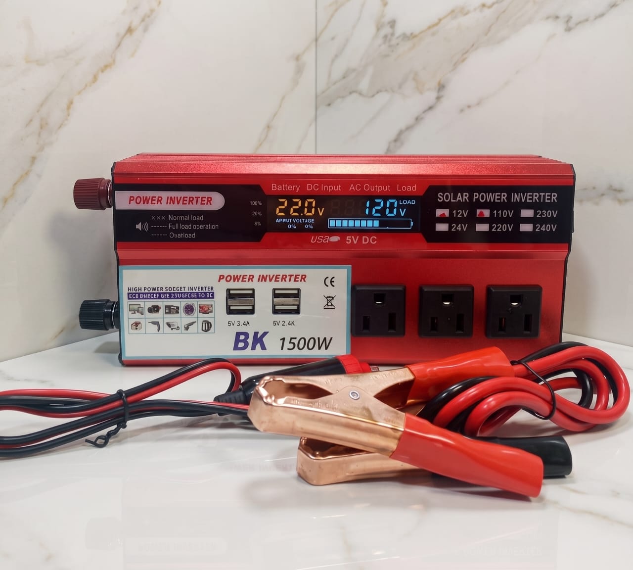 Inversos de corriente 12v 110 1500w