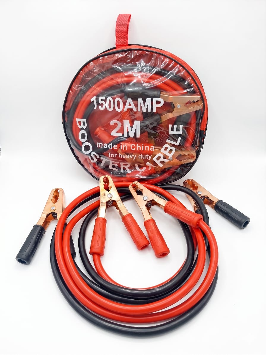 Cables auxiliares de batería 1500A para carro, 2mtros