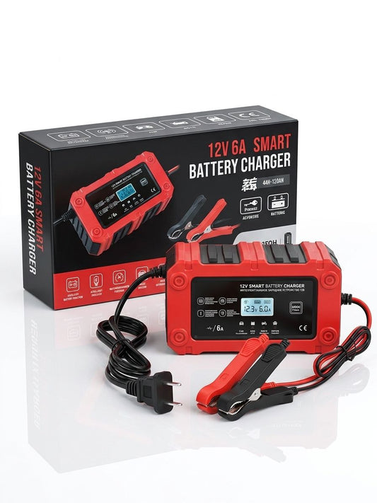 Cargador de batería 12v 6 ap litio